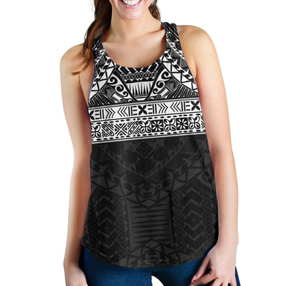Polynesian Women Tank Traditional Tribal Tattoos
