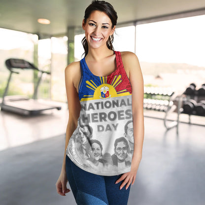 Philippines Filipinos Women Tank National Heroes Day