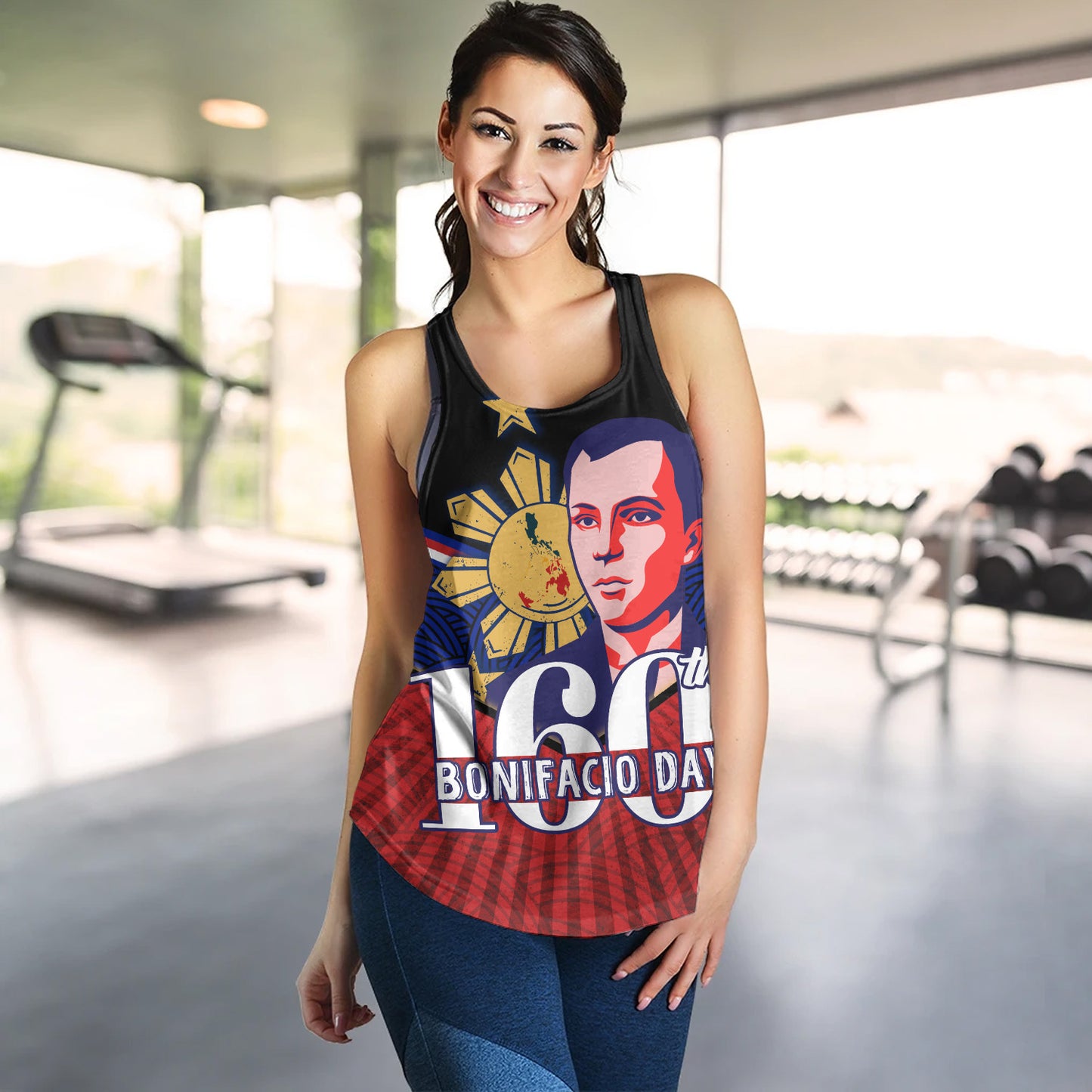 Philippines Filipinos Women Tank Celebrate Bonifacio Day