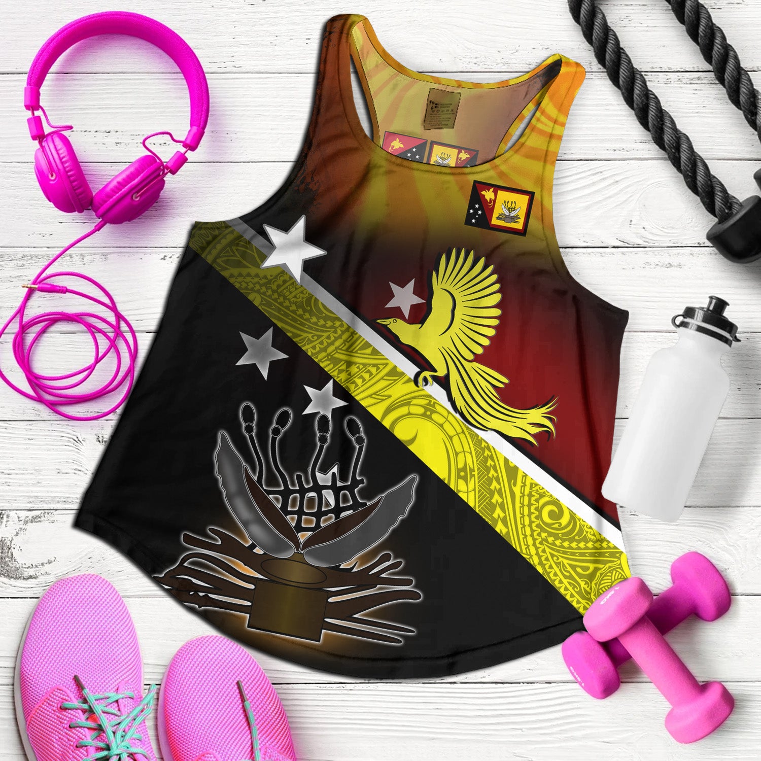 Papua New Guinea Women Tank Pride Of Western PNG