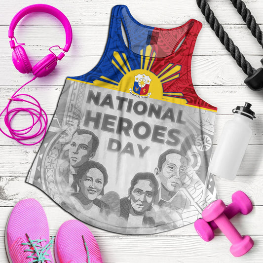 Philippines Filipinos Women Tank National Heroes Day