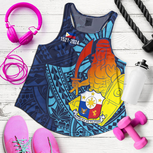 Philippines Filipinos Women Tank King Lapu Lapu Special Style