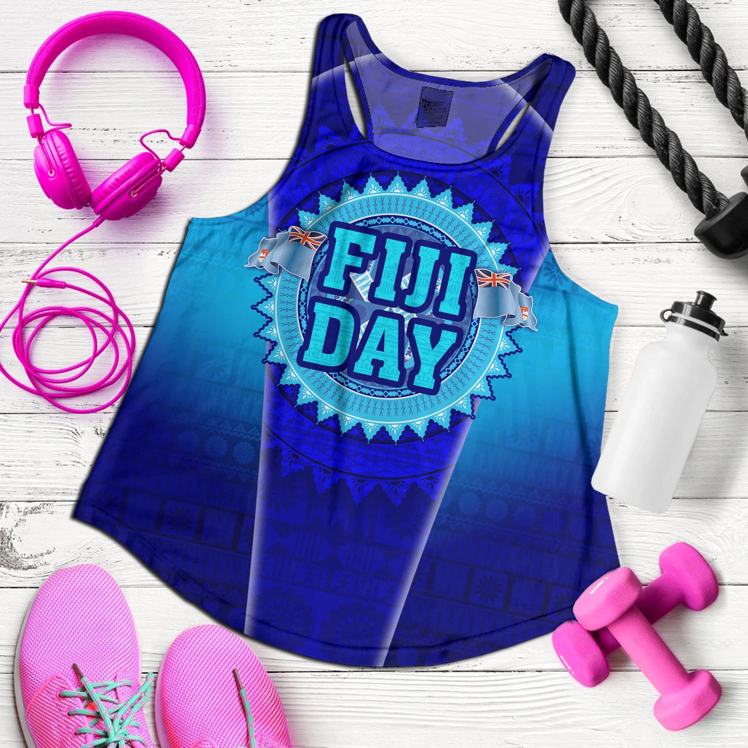 Fiji Women Tank Fiji Day Style