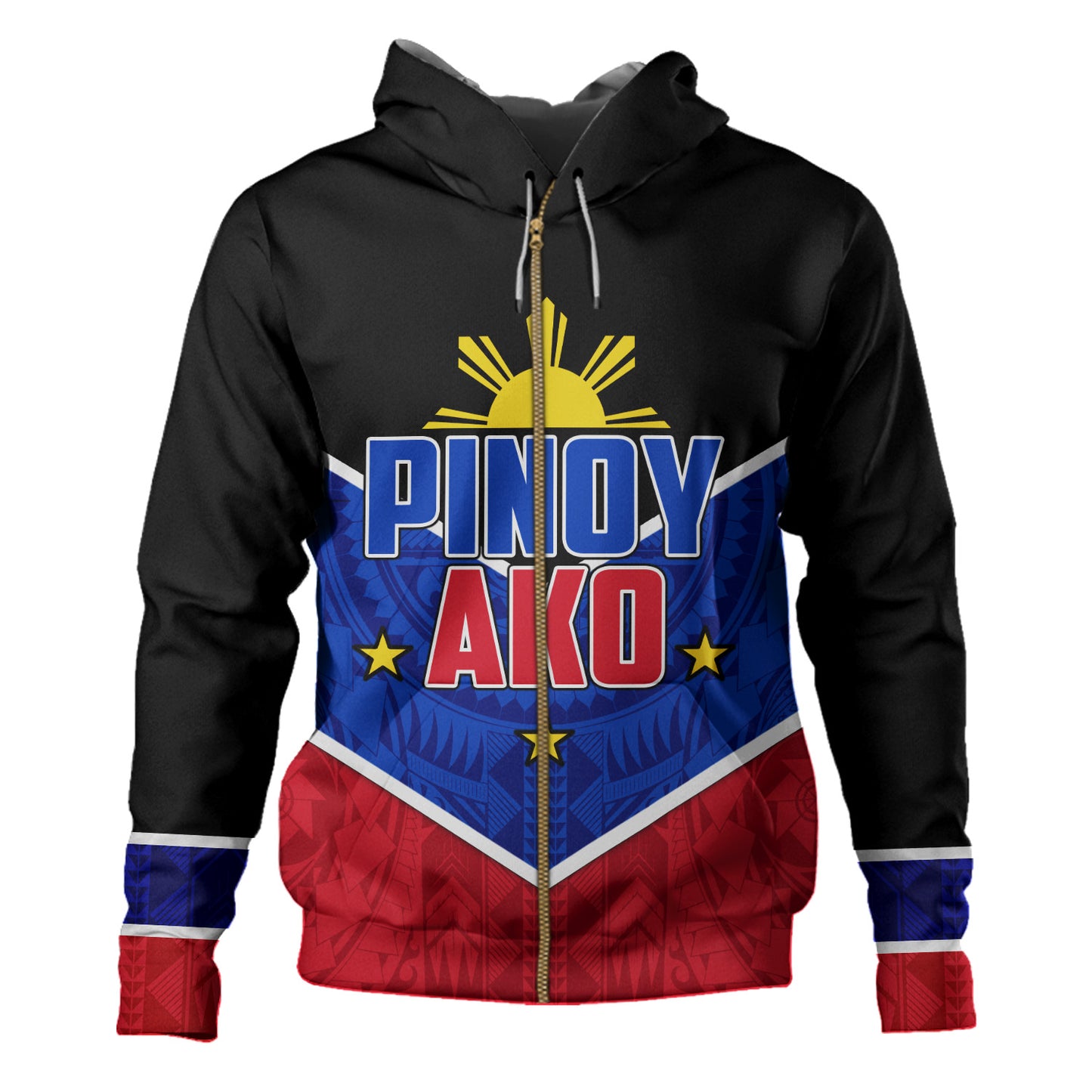 Philippines Filipinos Hoodie Pinoy Ako Style