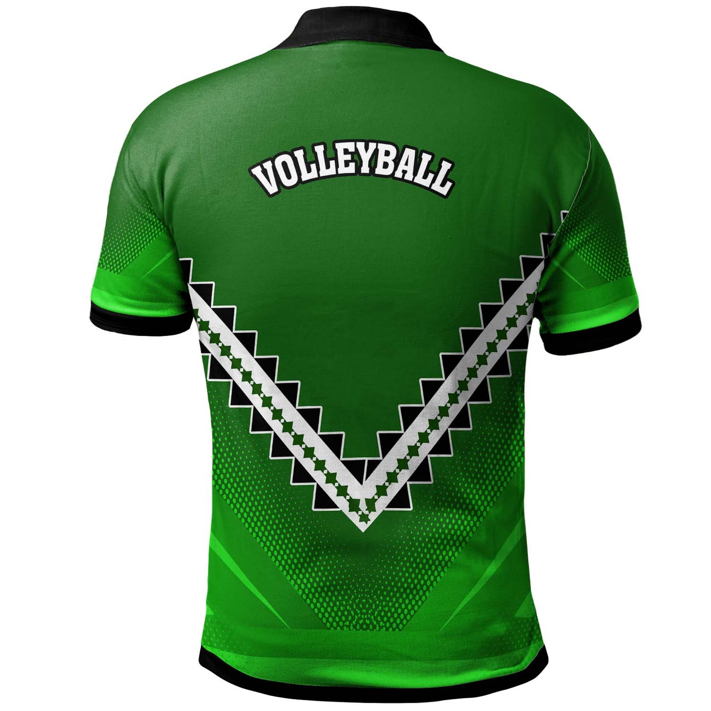 Hawaii Polynesian Polo Shirt - Custom Hawaii Volleyball Team Sport Style Polynesian Polo Shirt