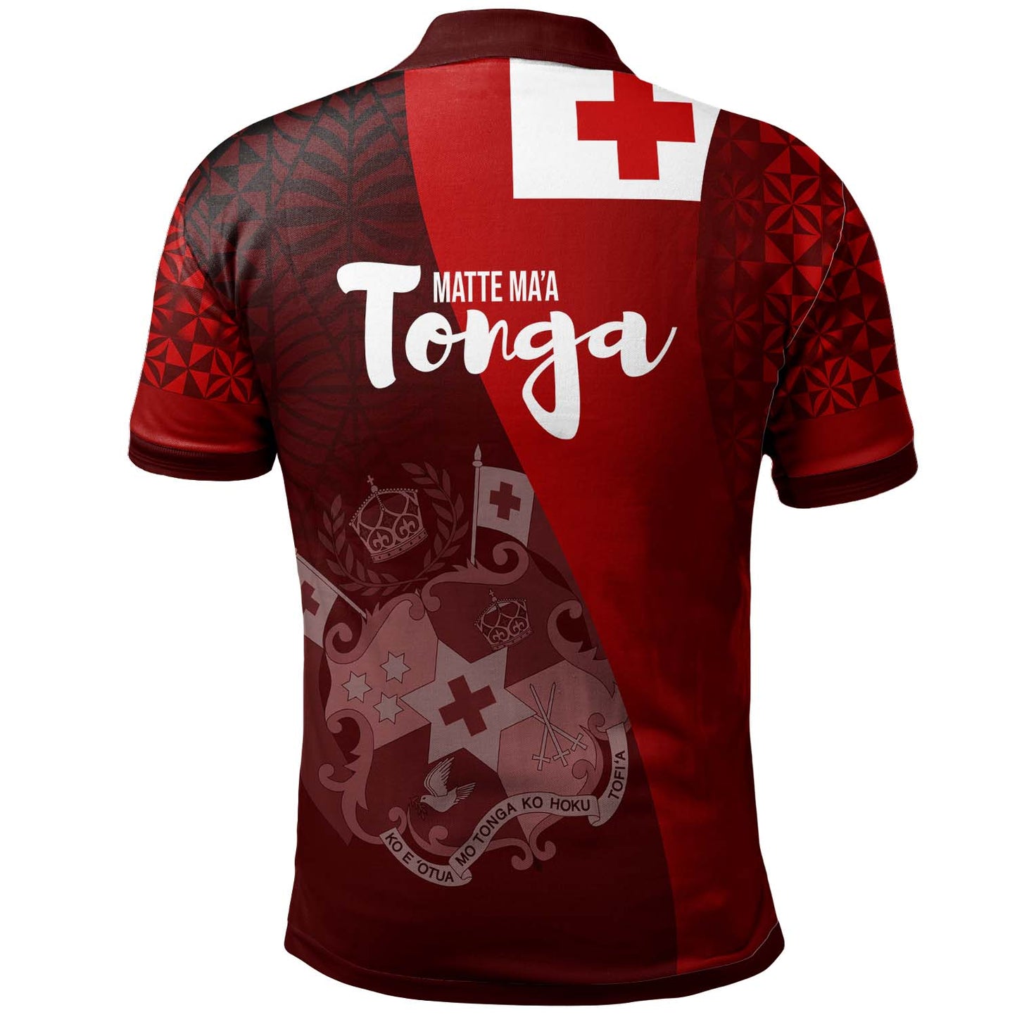 Tonga Polo Shirt - National Day Tonga Coat Of Arms Polynesian Polo Shirt