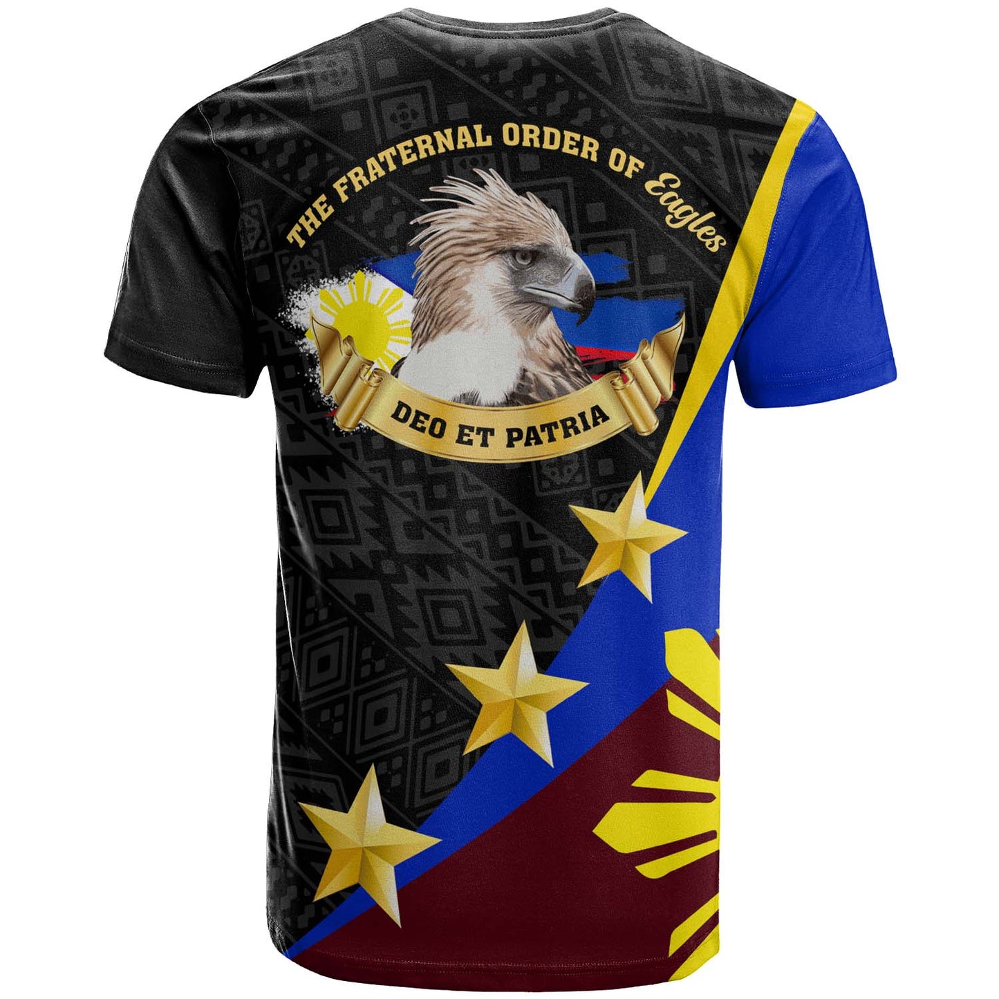 Philippines T-shirt The Fraternal Order Of Eagles Polynesian T-shirt