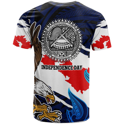 American Samoa T-shirt - Custom Happy Independence Day Samoa  with Polynesian Culture