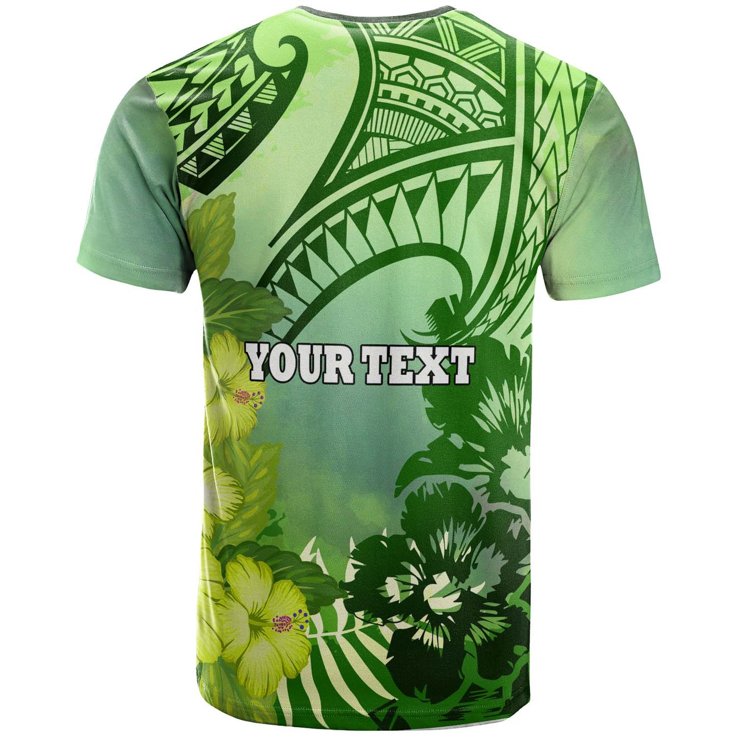 Hawaii Custom Polynesian T-shirt - Kapaa High School Hawaiian Warrior Polynesian Culture Hibicus