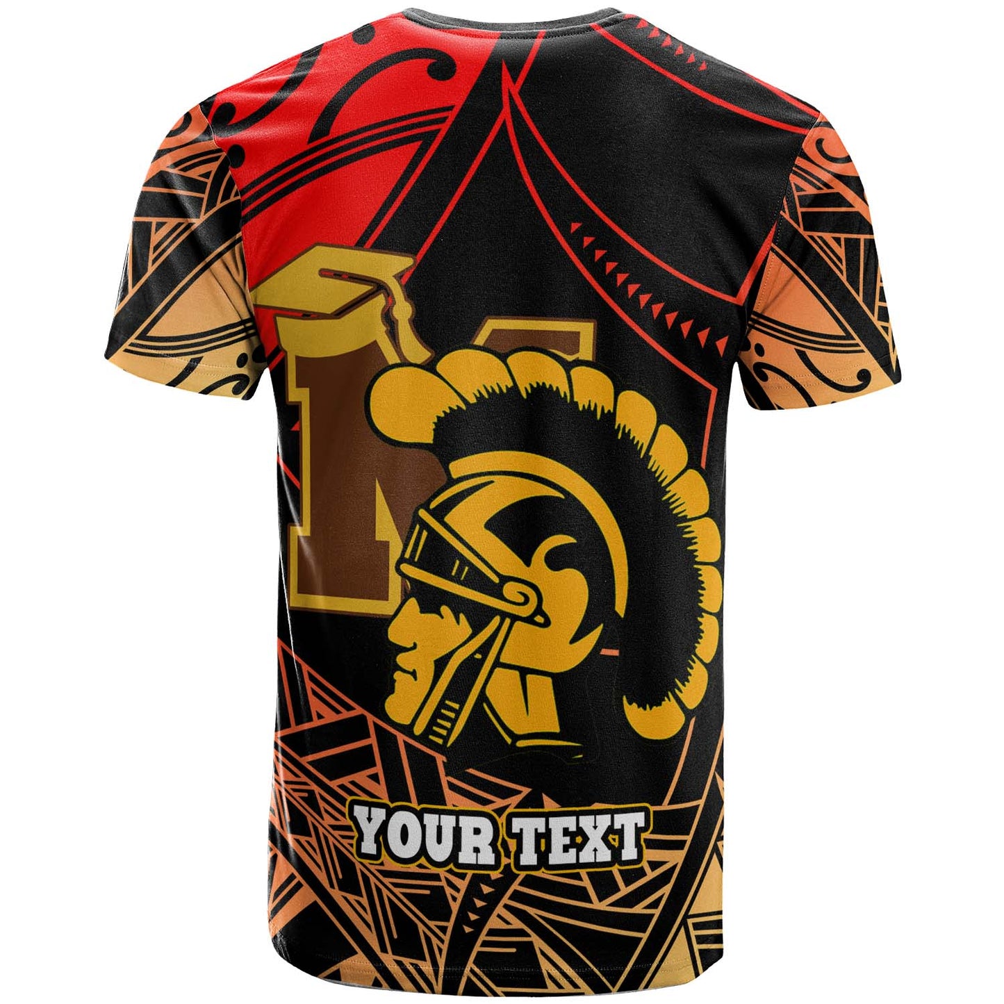 Hawaii Custom Personalised Polynesian T-shirt - Mililani High School The Trojans Pride Tribal Pattern