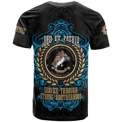 Philippines T-shirt - Philippine Eagles Ornament Vintage Style