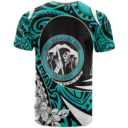 Hawaii Custom Personalised T-shirt - King Kekaulike High School Polynesian Tribal Pattern