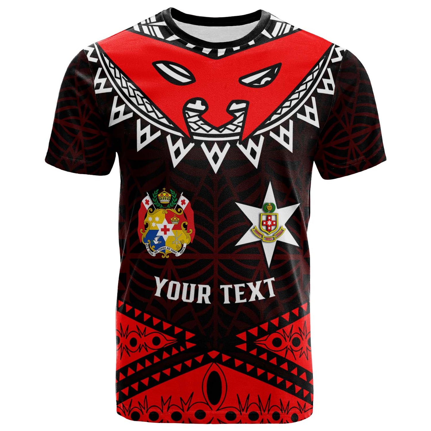 Tonga Custom T-shirt - Kolisi Tonga High School with Tonga Patterns Polynesian Culture