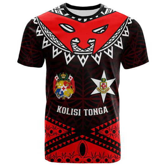 Tonga Custom T-shirt - Kolisi Tonga High School with Tonga Patterns Polynesian Culture
