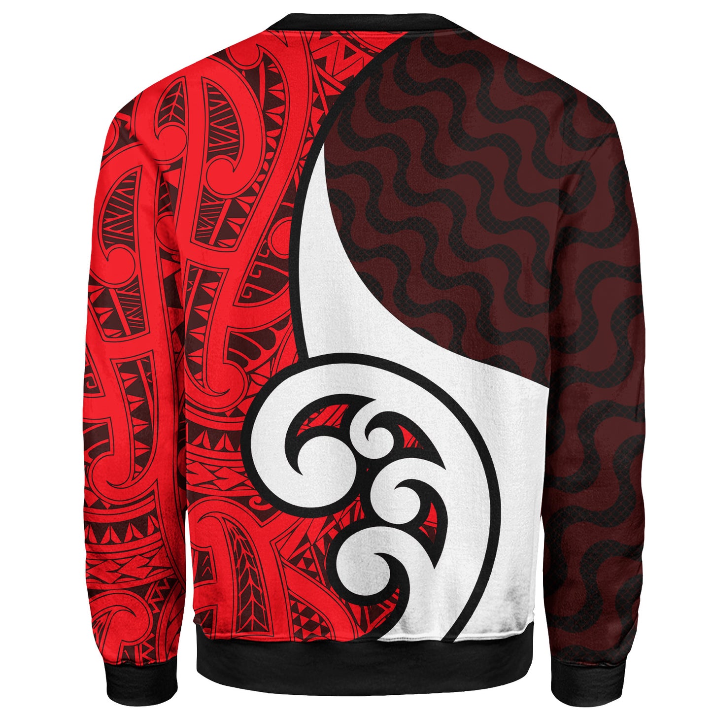 New Zealand Sweatshirt - Flag of the United Tribes of New Zealand Waitangi Day