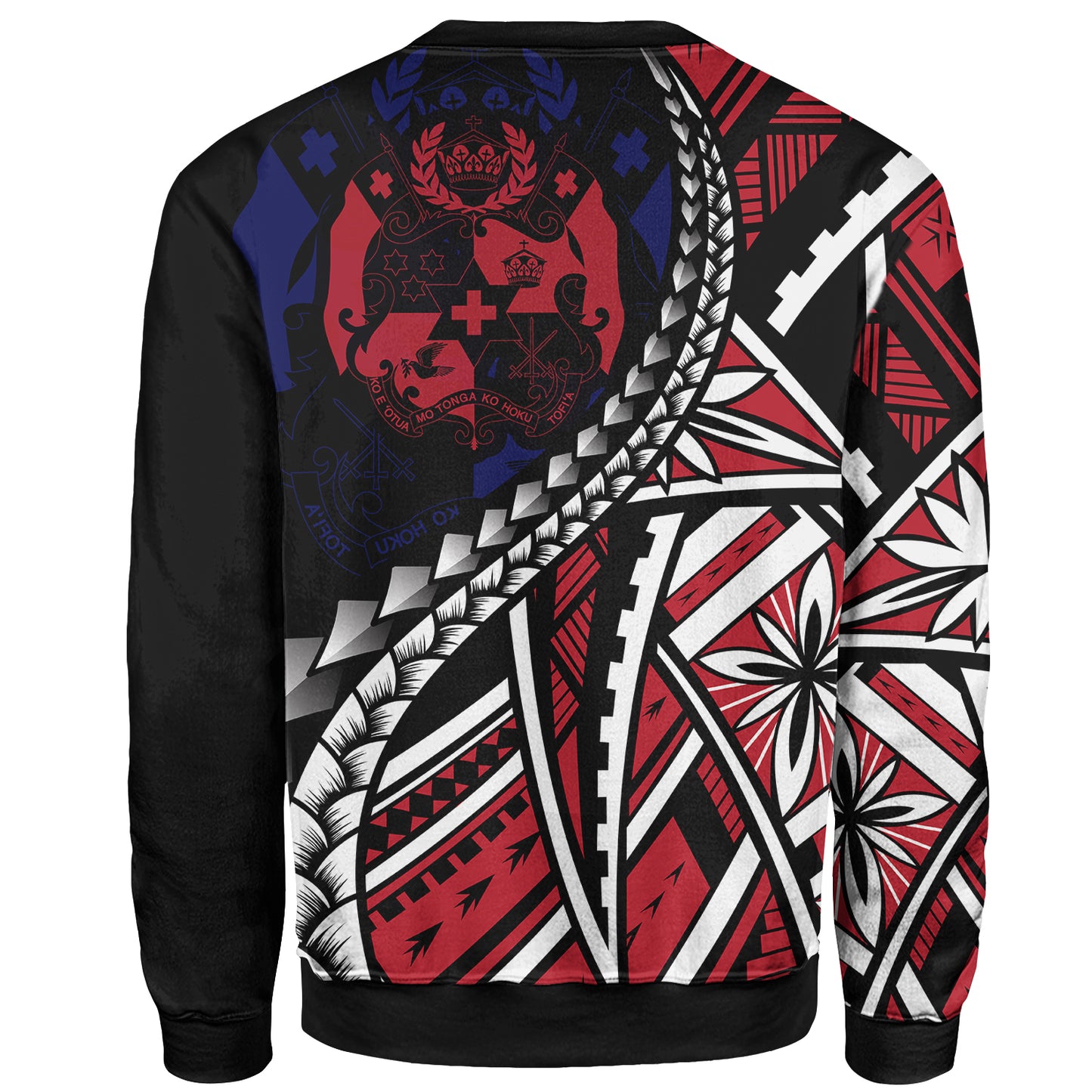 Tonga Sweatshirt - Tribals Flower Special Pattern