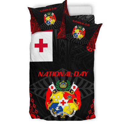 Tonga Bedding Set - Custom National Day Tonga Polynesian