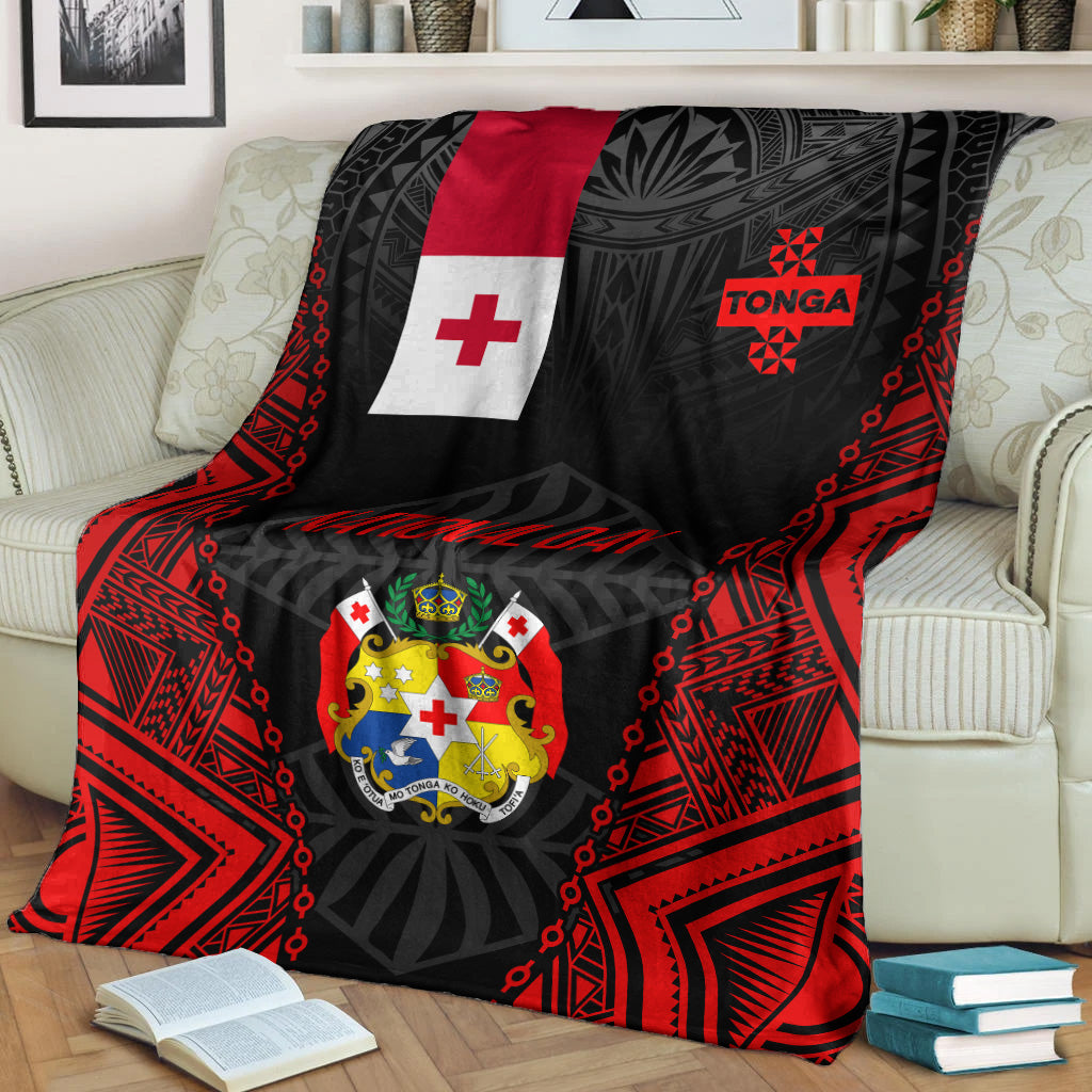 Tonga Premium Blanket - National Day Tonga Polynesian
