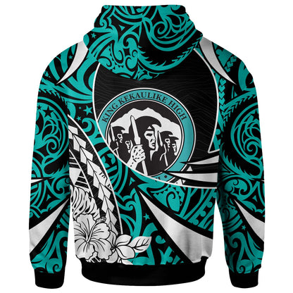 Hawaii Custom Personalised Hoodie - King Kekaulike High School Polynesian Tribal Pattern