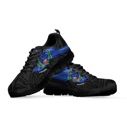 Pohnpei Sneakers - Flag Wing Sport Style