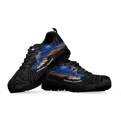 Marshall Islands Sneakers - Flag Wing Sport Style
