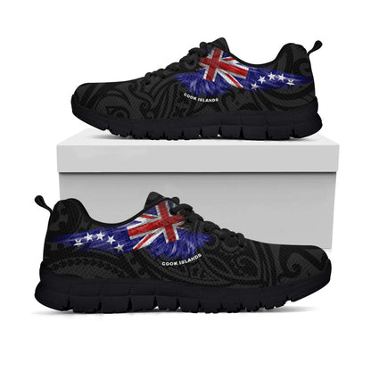Cook Islands Sneakers - Flag Wing Sport Style
