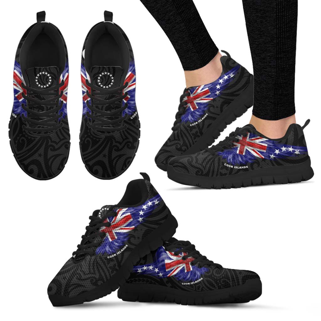 Cook Islands Sneakers - Flag Wing Sport Style