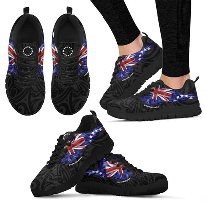 Cook Islands Sneakers - Flag Wing Sport Style