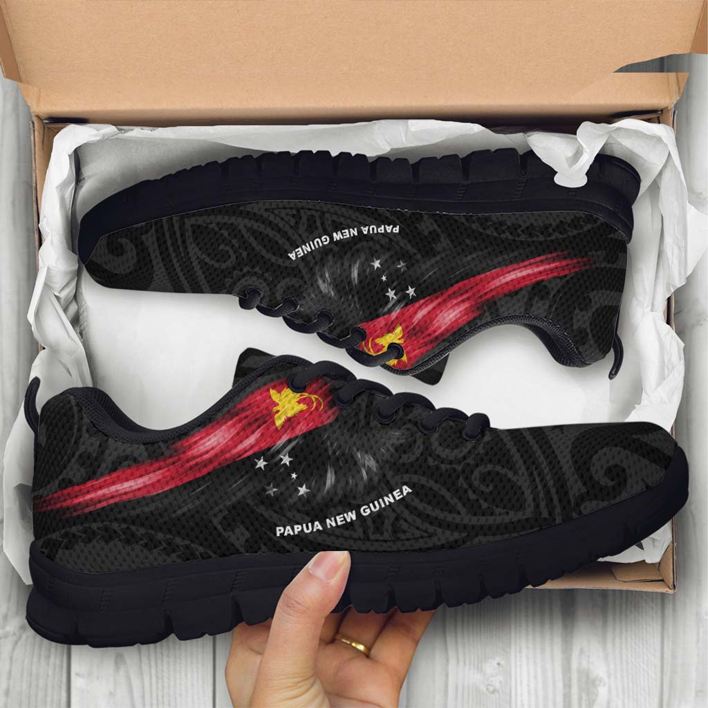 Papua New Guine Sneakers - Flag Wing Sport Style