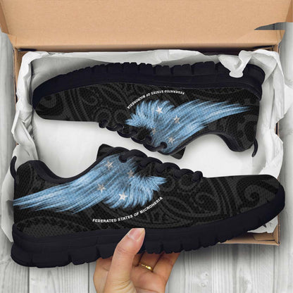Federated States of Micronesia Sneakers - Flag Wing Sport Style