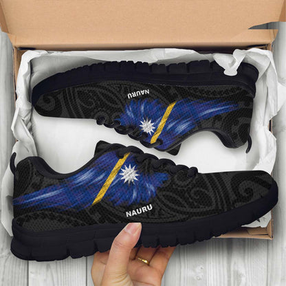Nauru Sneakers - Flag Wing Sport Style
