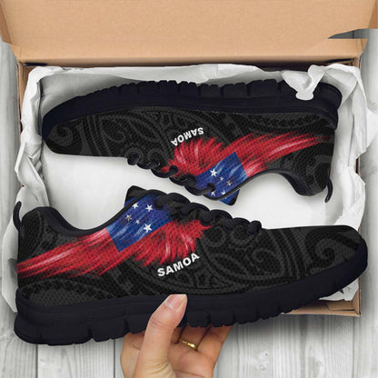 Samoa Sneakers - Flag Wing Sport Style