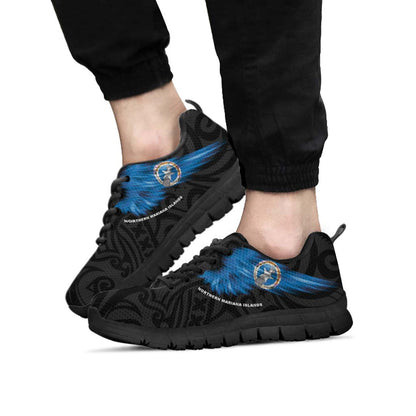 Northern Mariana Islands Sneakers - Flag Wing Sport Style