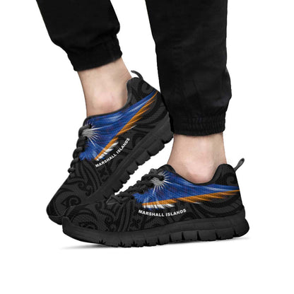 Marshall Islands Sneakers - Flag Wing Sport Style