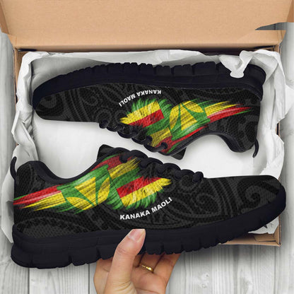 Kanaka Maoli Sneakers - Flag Wing Sport Style