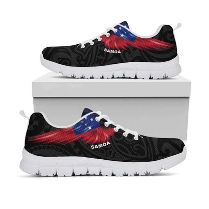 Samoa Sneakers - Flag Wing Sport Style