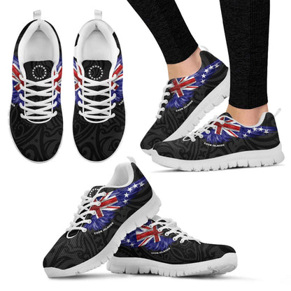 Cook Islands Sneakers - Flag Wing Sport Style
