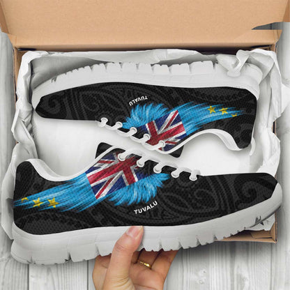 Tuvalu Sneakers - Flag Wing Sport Style
