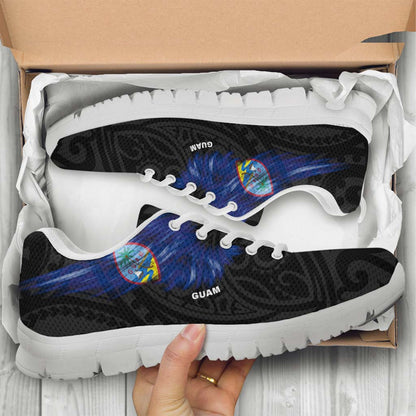 Guam Sneakers - Flag Wing Sport Style