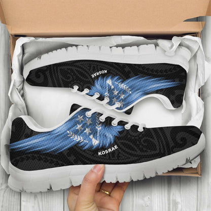 Kosrae Sneakers - Flag Wing Sport Style