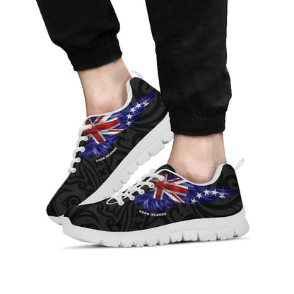 Cook Islands Sneakers - Flag Wing Sport Style