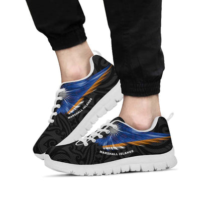 Marshall Islands Sneakers - Flag Wing Sport Style
