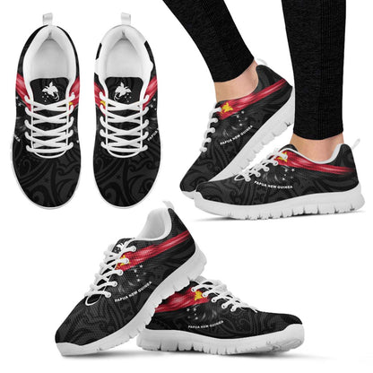 Papua New Guine Sneakers - Flag Wing Sport Style