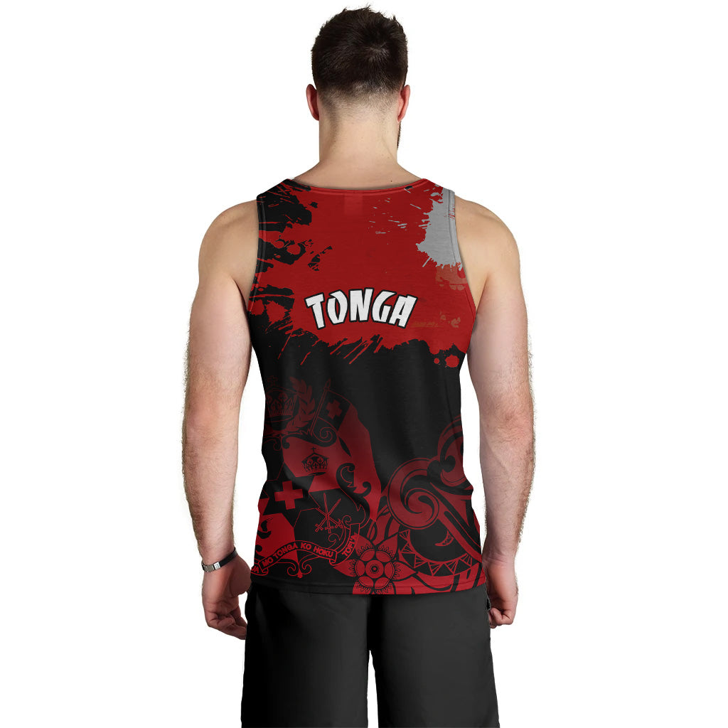 Tonga Polynesian Men Tank Top - Tonga Pride Coat Of Arms