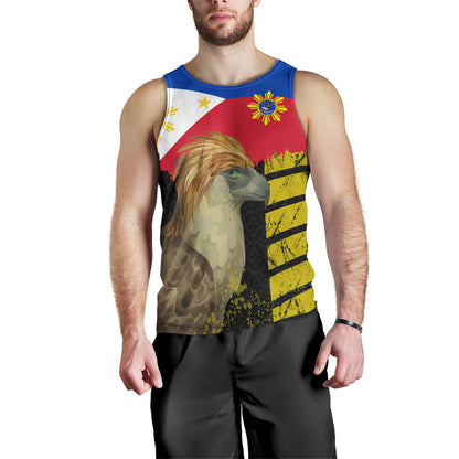 Philippines Men Tank Top - Philippine Eagles Filipino Flag