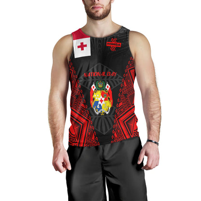 Tonga Men Tank Top - National Day Tonga Polynesian Culture