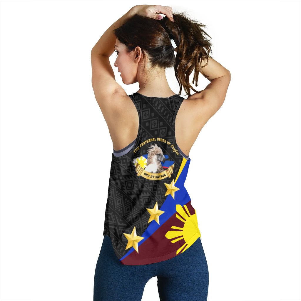 Philippines Women Racerback Tank The Fraternal Order Of Eagles Polynesian
