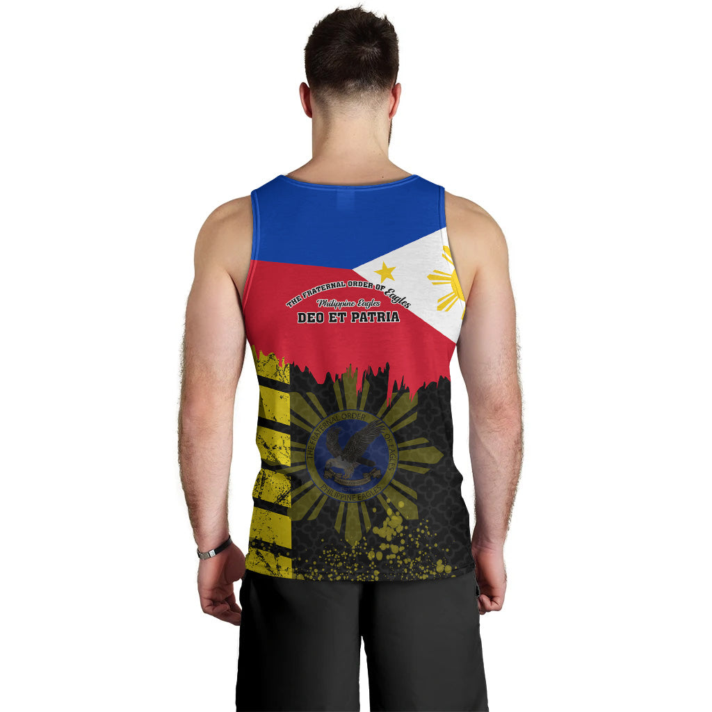 Philippines Men Tank Top - Philippine Eagles Filipino Flag