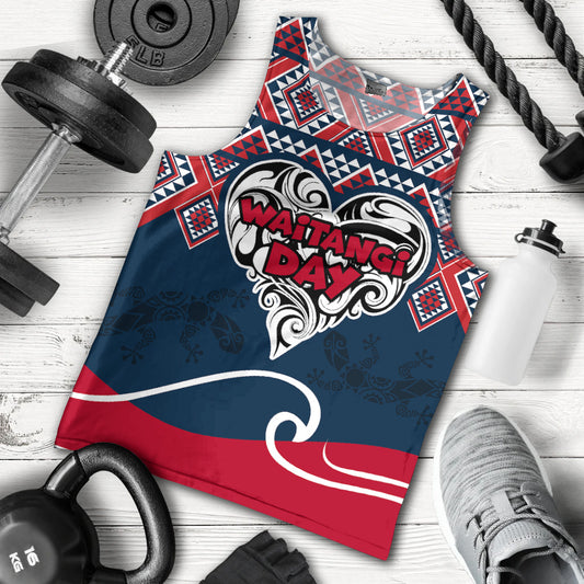 New Zealand Waitangi Day Tank Top - New Zealand Culture Happy Waitangi Day Gold Coast