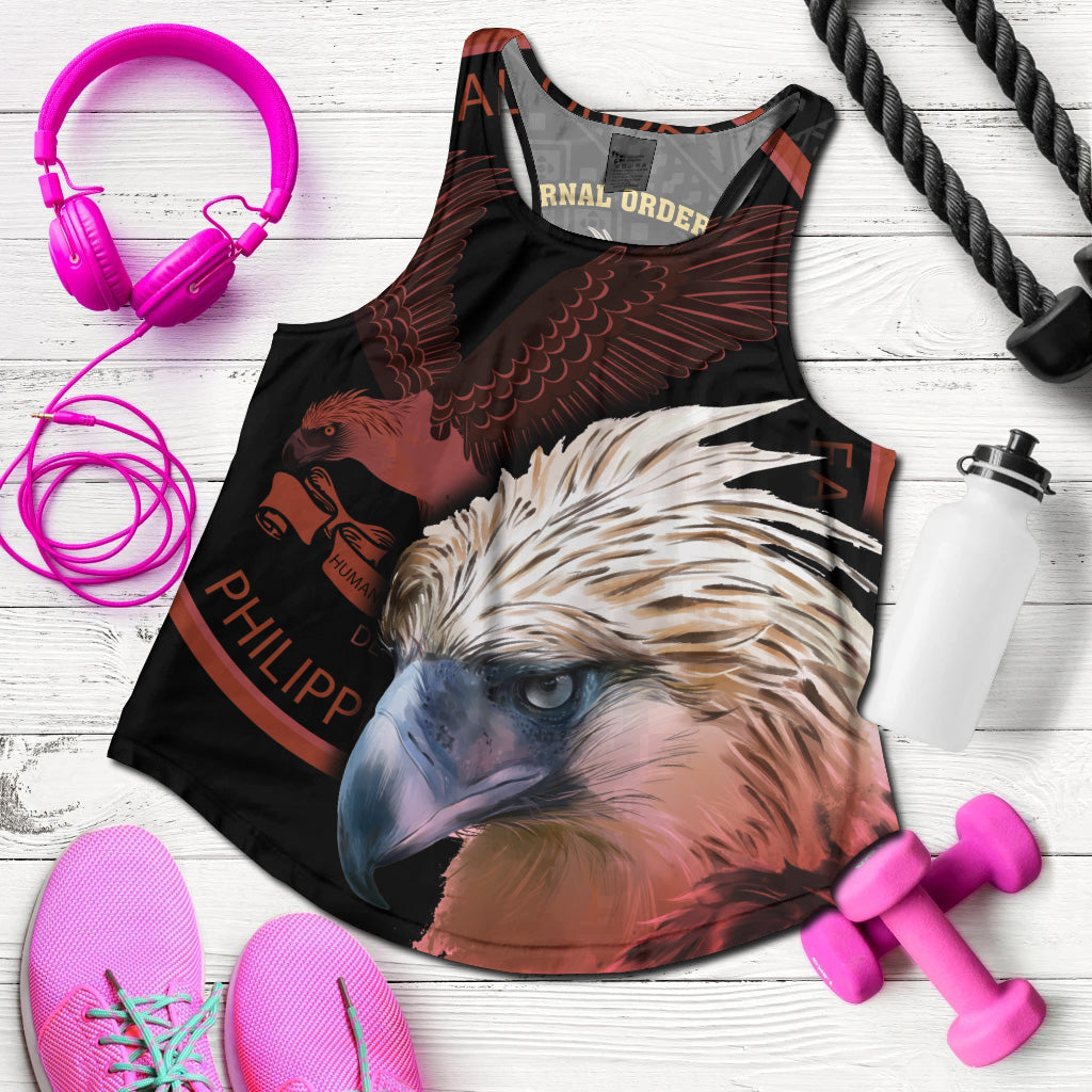 Philippines Women Racerback Tank The Fraternal Order Of Eagles Polynesian